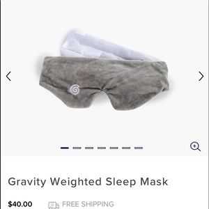 Gravity Weighted Sleep Mask